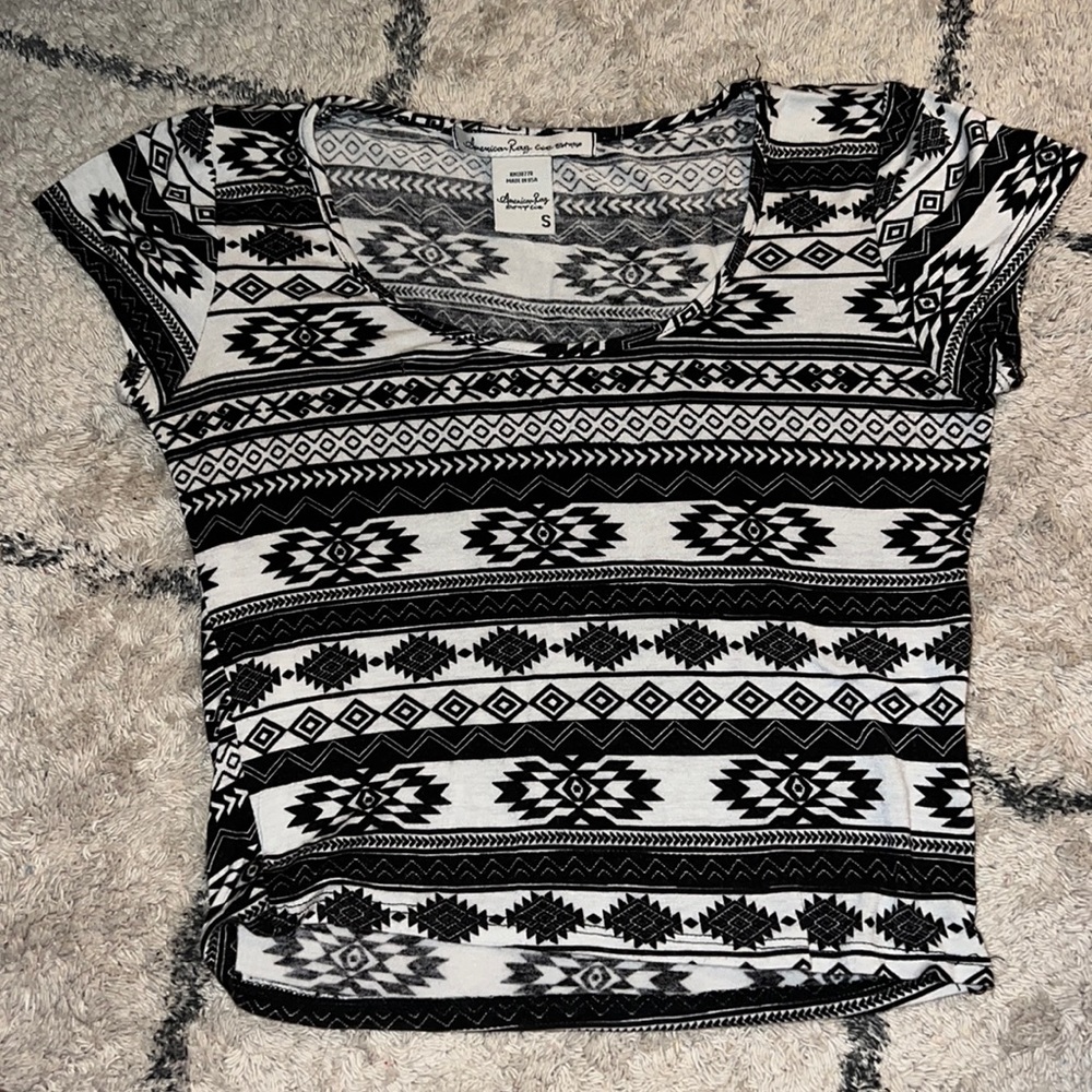 Aztec Crop Top
